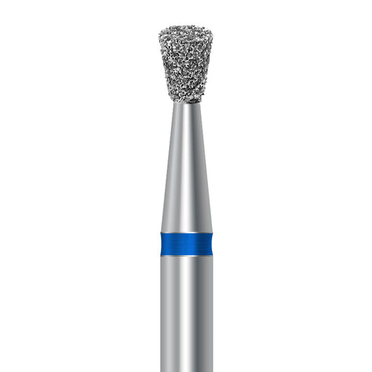 HP Diamond Bur by Frank Dental, Inverted Cone shape with Medium grit, 2.1mm diameter