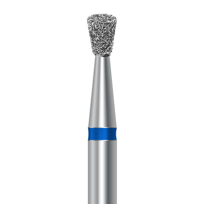 Diamond bur for handpiece D.805.021.HP: inverted cone shape with medium grit, diameter 2.1 mm - Frank Dental, Germany