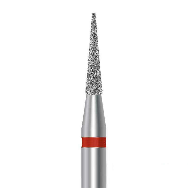 Diamond bur for handpiece D.858.016.F.HP: needle shape with fine grit, diameter 1.6 mm - Frank Dental, Germany