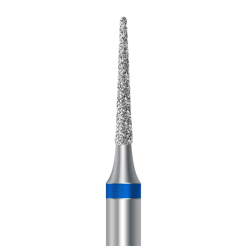Diamond bur for handpiece D.858.012.HP: needle shape with medium grit, diameter 1.2 mm - Frank Dental, Germany