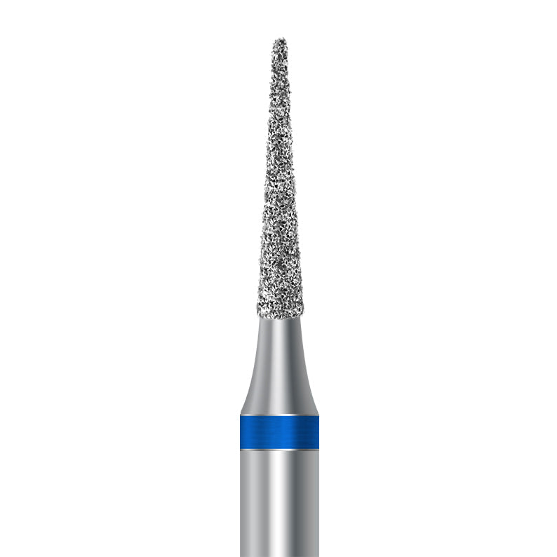 Diamond bur for handpiece D.858.014.HP: needle shape with medium grit, diameter 1.4 mm - Frank Dental, Germany