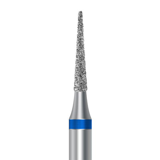 Diamond bur for handpiece D.858.014.HP: needle shape with medium grit, diameter 1.4 mm - Frank Dental, Germany