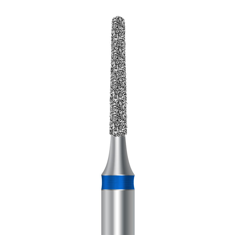 Diamond bur for handpiece D.850.014.HP: taper round shape with medium grit, diameter 1.4 mm - Frank Dental, Germany