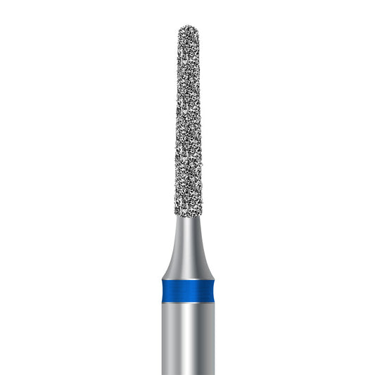 Diamond bur for handpiece D.850.016.HP: taper round shape with medium grit, diameter 1.6 mm - Frank Dental, Germany
