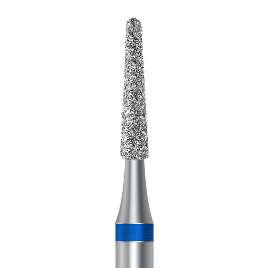 Diamond bur for handpiece D.856.016.HP: taper round shape with medium grit, diameter 1.6 mm - Frank Dental, Germany