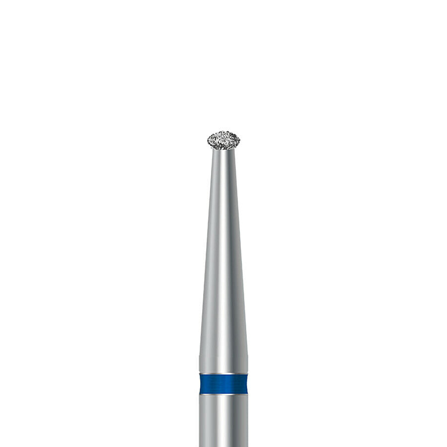 HP diamond lens bur D.825.018.HP: medium grit, diameter 1.8 mm - Frank Dental