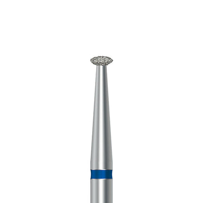 HP diamond lens bur D.825.025.HP: medium grit, diameter 2.5 mm - Frank Dental