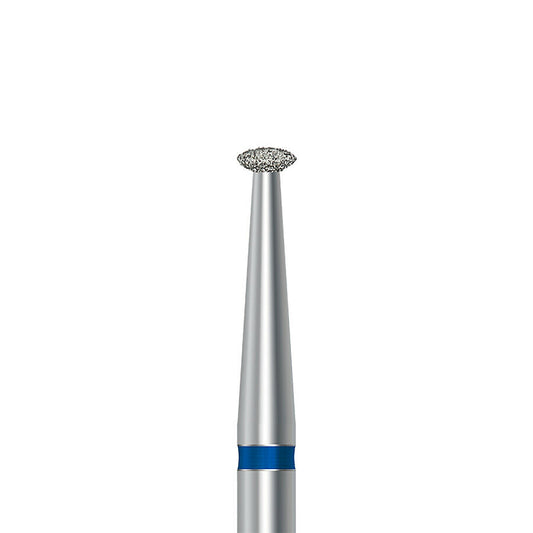 HP diamond lens bur D.825.025.HP: medium grit, diameter 2.5 mm - Frank Dental