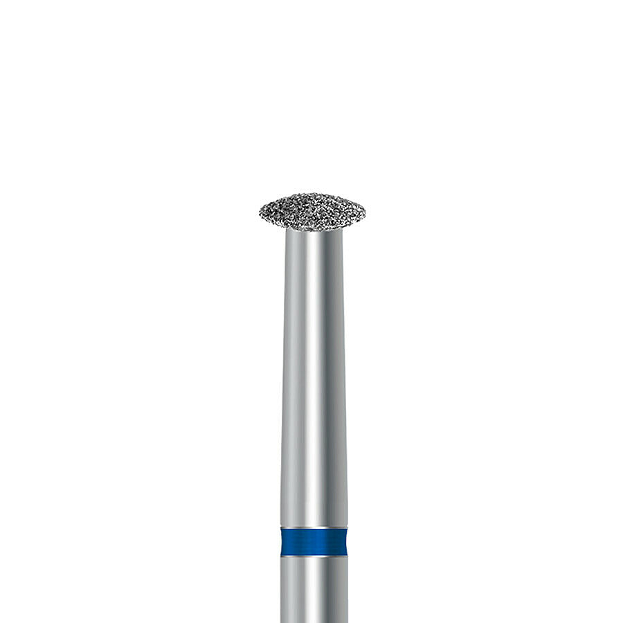 HP diamond lens bur D.825.040.HP: medium grit, diameter 4.0 mm - Frank Dental