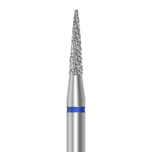 HP diamond pointed taper bur D.858.018.HP: medium grit, 1.8 mm diameter - Frank Dental