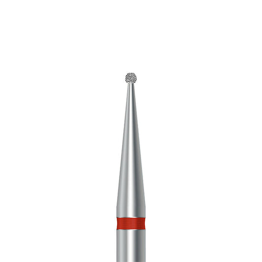 HP diamond round bur D.801.009.F.HP: fine grit, diameter 0.9 mm - Frank Dental
