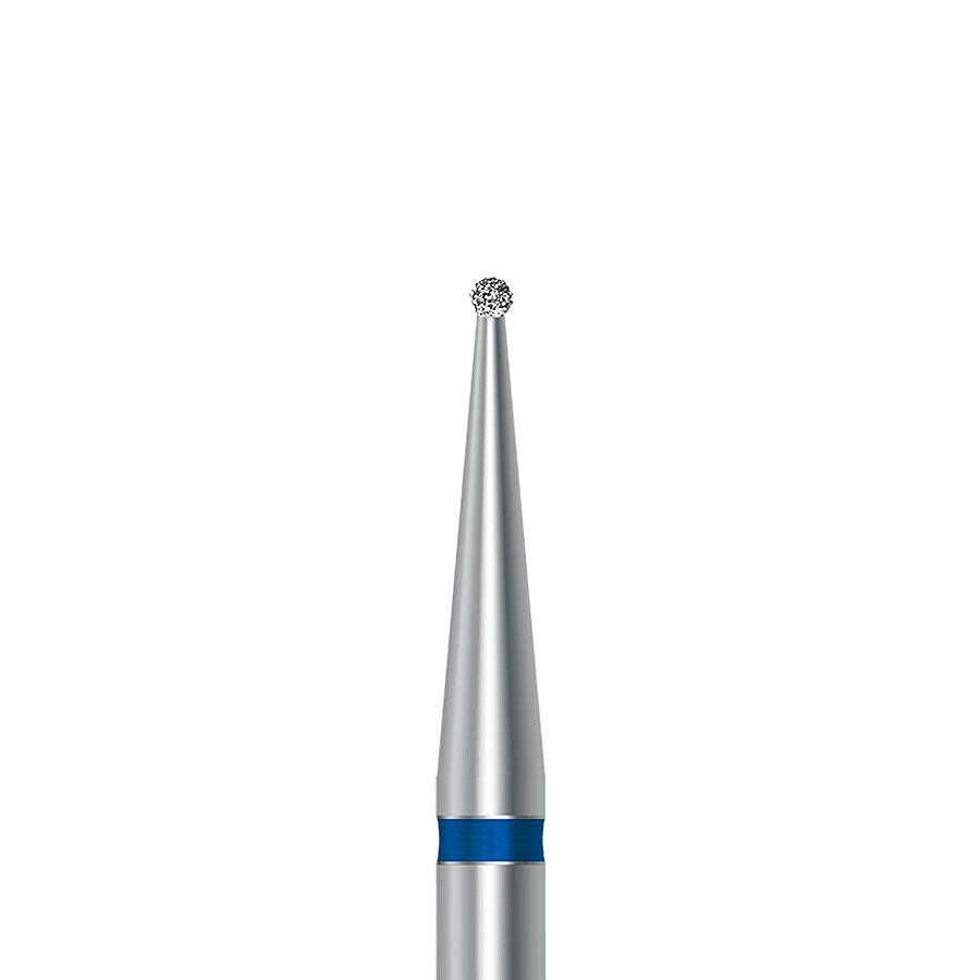 HP diamond round bur D.801.008.HP: medium grit, diameter 0.8 mm - Frank Dental