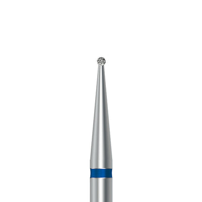 HP diamond round bur D.801.008.HP: medium grit, diameter 0.8 mm - Frank Dental