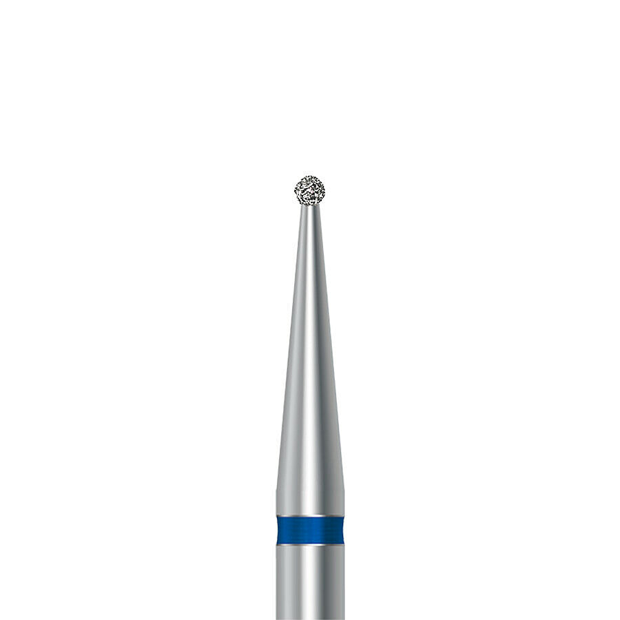 HP diamond round bur D.801.010.HP: medium grit, diameter 1.0 mm - Frank Dental