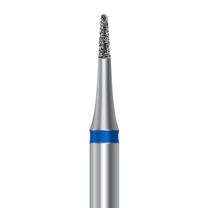 HP diamond flat-end taper bur D.845.008.HP: medium grit, 0.8 mm diameter - Frank Dental