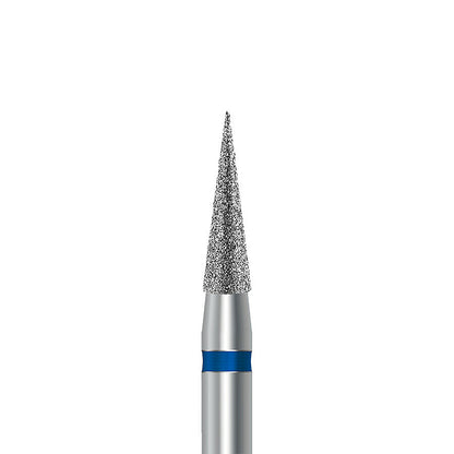 HP diamond pointed taper bur D.852.023.HP: medium grit, diameter 2.3 mm - Frank Dental