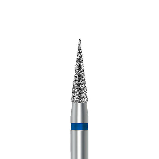 HP diamond pointed taper bur D.852.023.HP: medium grit, diameter 2.3 mm - Frank Dental