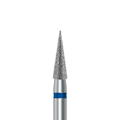 HP diamond pointed taper bur D.852.025.HP: medium grit, diameter 2.5 mm - Frank Dental