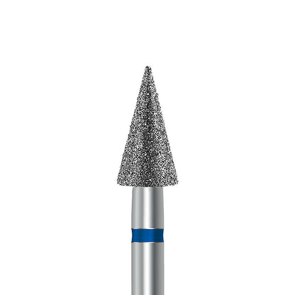 HP diamond pointed taper bur D.852.050.HP: medium grit, diameter 5.0 mm - Frank Dental
