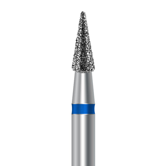 HP diamond pointed taper bur D.852.023.HP: medium grit, 2.3 mm diameter - Frank Dental