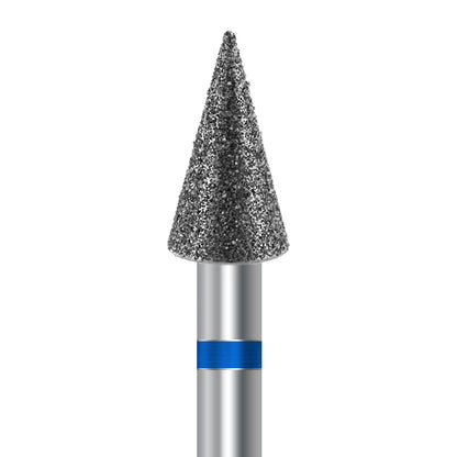 HP diamond pointed taper bur D.852.050.HP: medium grit, 5.0 mm diameter - Frank Dental