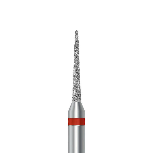 HP diamond pointed taper bur D.859.012.F.HP: fine grit, diameter 1.2 mm - Frank Dental