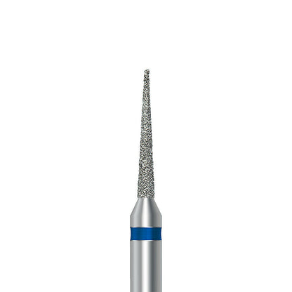 HP diamond pointed taper bur D.859.012.HP: medium grit, diameter 1.2 mm - Frank Dental