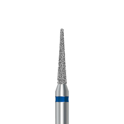 HP diamond pointed taper bur D.859.016.HP: medium grit, diameter 1.6 mm - Frank Dental
