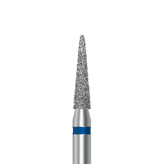 HP diamond pointed taper bur D.859.023.HP: medium grit, diameter 2.3 mm - Frank Dental