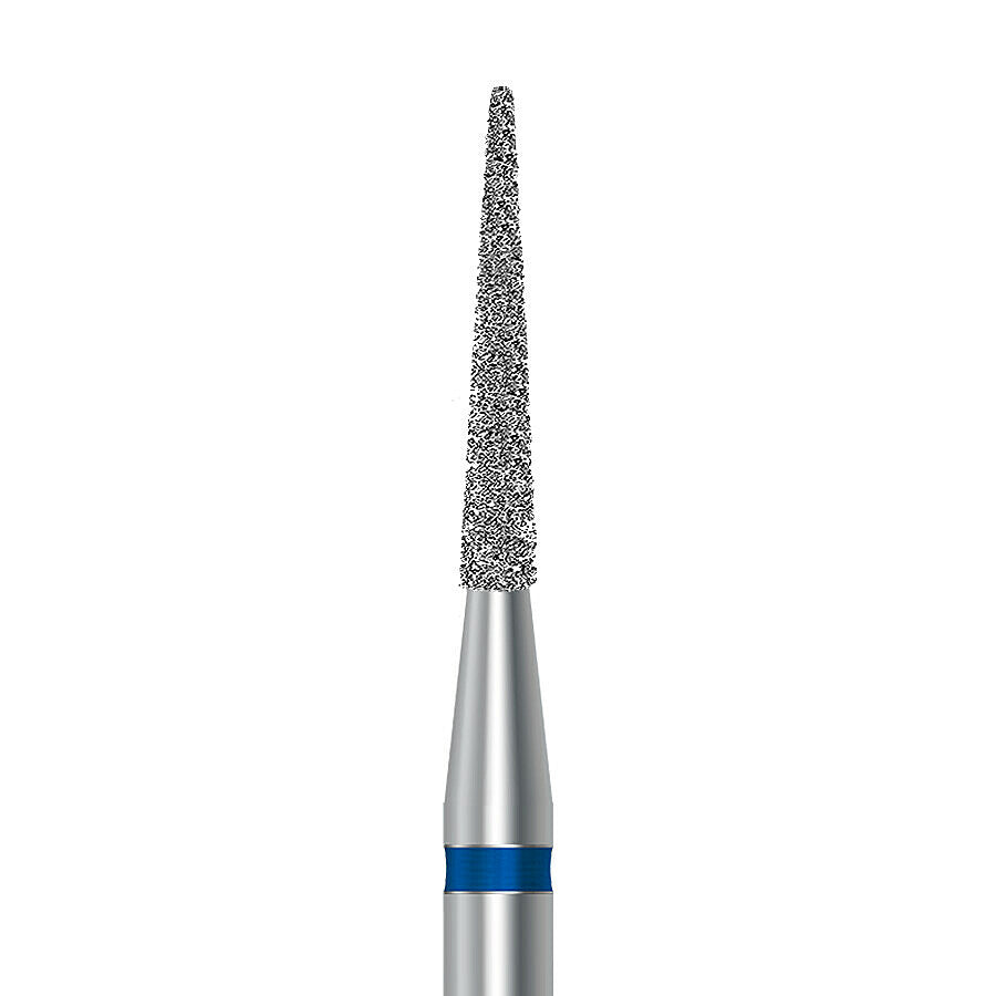 HP diamond pointed taper bur D.859L.018.HP: medium grit, diameter 1.8 mm - Frank Dental