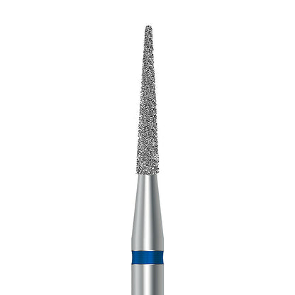 HP diamond pointed taper bur D.859L.018.HP: medium grit, diameter 1.8 mm - Frank Dental