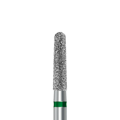 HP diamond round-end taper bur D.850.025.G.HP: coarse grit, diameter 2.5 mm - Frank Dental