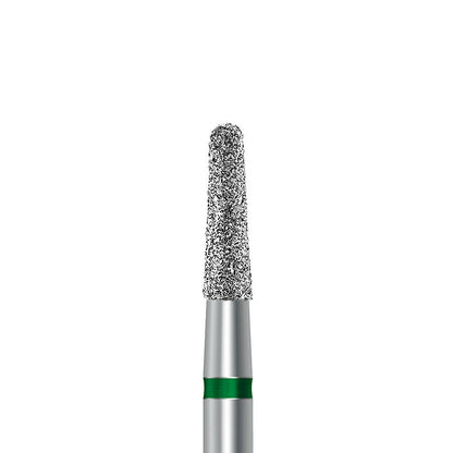 HP diamond round-end taper bur D.856.023.G.HP: coarse grit, diameter 2.3 mm - Frank Dental