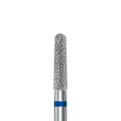HP diamond round-end taper bur D.850.025.HP: medium grit, diameter 2.5 mm - Frank Dental