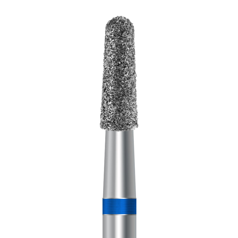 HP diamond round-end taper bur D.855.025.HP: medium grit, 2.5 mm diameter - Frank Dental
