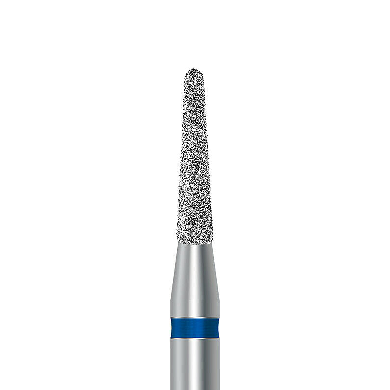 HP diamond round-end taper bur D.856.016.HP: medium grit, diameter 1.6 mm - Frank Dental
