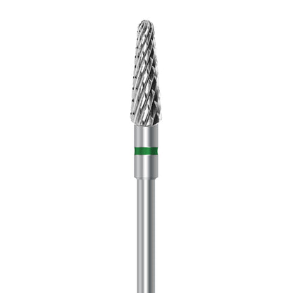 HP carbide cutter C.79KG.104.040 for dry plaster and hard denture acrylics: round-end taper, 4.0 mm diameter - Frank Dental