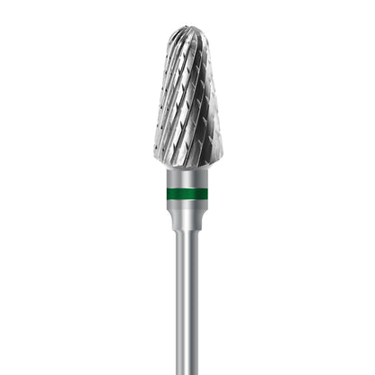 HP carbide cutter C.79KG.104.070 for dry plaster and hard denture acrylics: round-end taper, 7.0 mm diameter - Frank Dental