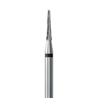 HP carbide cutter C.138KT.104.016 for titanium and hard metal alloys: round-end taper, 1.6 mm diameter - Frank Dental