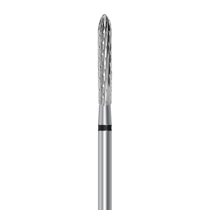 HP carbide cutter C.295KT.104.023 for titanium and hard metal alloys: torpedo, 2.3 mm diameter - Frank Dental