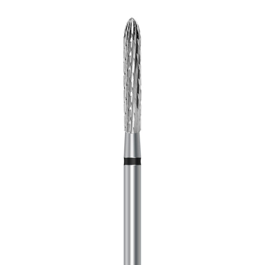 HP carbide cutter C.295KT.104.023 for titanium and hard metal alloys: torpedo, 2.3 mm diameter - Frank Dental