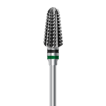 HP carbide cutter C.79EQ.104.070 for soft liners, nylon, and night guards: round-end taper, 7.0 mm diameter - Frank Dental