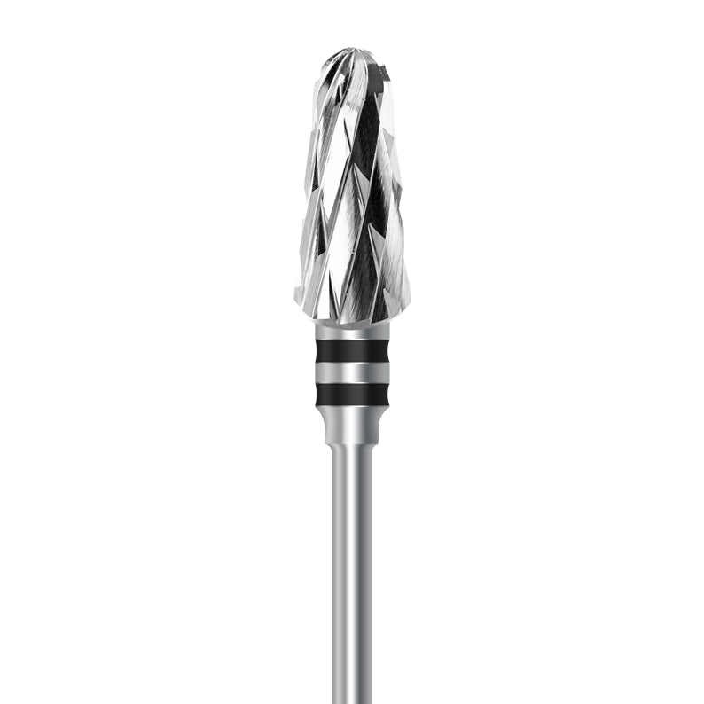 HP carbide cutter C.79KSG.104.060 for wet plaster and soft denture acrylics: round-end taper, 6.0 mm diameter - Frank Dental