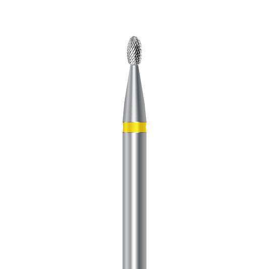 HP carbide cutter C.73KSF.104.014: egg, extra-fine cross-cut, 1.4 mm diameter - Frank Dental