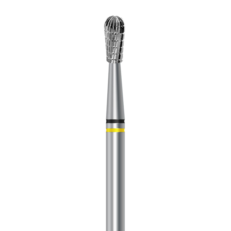 HP carbide cutter C.77KFQ.104.023 for palladium and dental alloys: pear, 2.3 mm diameter - Frank Dental