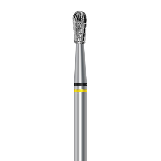 HP carbide cutter C.77KFQ.104.023 for palladium and dental alloys: pear, 2.3 mm diameter - Frank Dental