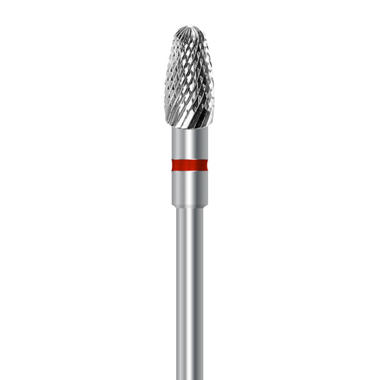 HP carbide cutter C.351KF.104.040: round-end taper, fine cross-cut, 4.0 mm diameter - Frank Dental