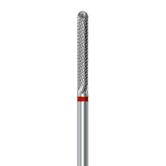 HP carbide cutter C.364RKF.104.023: round-end cylinder, fine cross-cut, 2.3 mm diameter - Frank Dental
