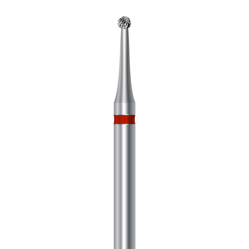 HP carbide cutter C.71KF.104.014: round, fine cross-cut, 1.4 mm diameter - Frank Dental
