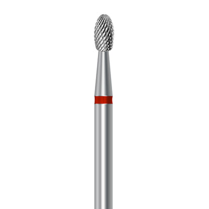 HP carbide cutter C.73KF.104.023: egg, fine cross-cut, 2.3 mm diameter - Frank Dental